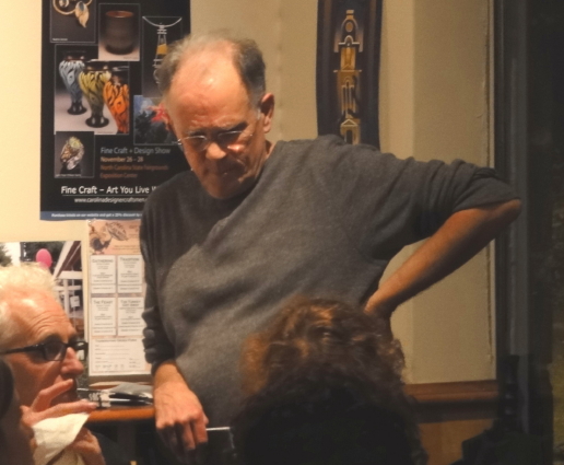 Denis Wood ponders before speaking_1_1